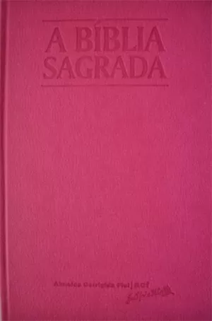 BÍBLIA SAGRADA ACF CLASICC L GRANDE CAPA ROSA PORTUGUÉS
