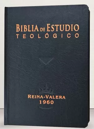 BIBLIA RVR60 ESTUDIO TEOLÓGICO TAPA DURA