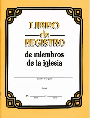 LIBRO DE REGISTRO DE MIEMBROS