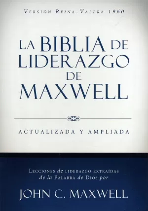 BIBLIA RVR60 LIDERAZGO MAXWELL TAPA DURA