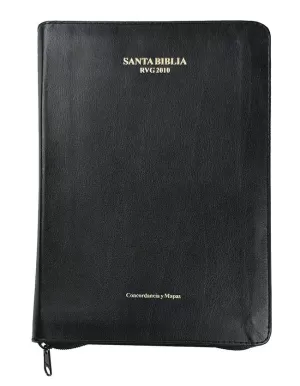 BIBLIA RVG 2010 BOLSILLO IMIT PIEL NEGRO CREMALLERA