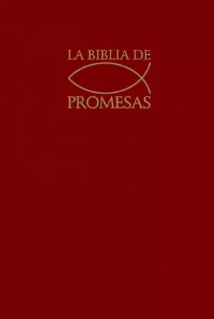 BIBLIA RVR60 PROMESAS TAPA DURA BURDEOS