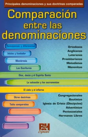 COMPARACIÓN ENTRE DENOMINACIONES FOLLETO B&H
