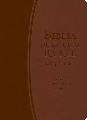 BIBLIA RVR60 ESTUDIO RYRIE AMPLIADA IMIT DUOTONO MARRÓN
