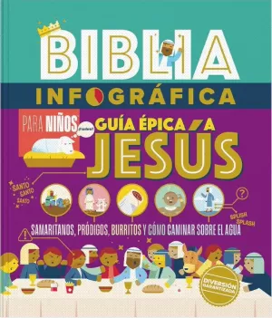 BIBLIA INFOGRÁFICA PARA NIÑOS 3 - GUÍA ÉPICA A JESÚS