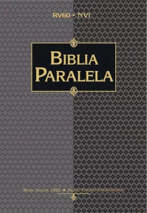 BIBLIA PARALELA RVR60/NVI IMIT PIEL NEGRO