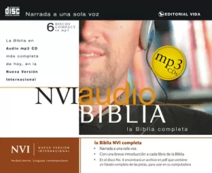BIBLIA NVI MP3  6 CDS