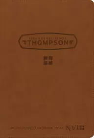 BIBLIA NVI REFERENCIA THOMPSON IMIT PIEL MARRÓN