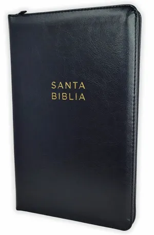 BIBLIA NBLA L GRANDE ULTRAFINA IMIT PIEL NEGRO CREMALLERA