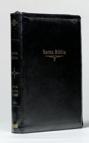 BIBLIA RVR60 L SÚPERGIGANTE NEGRO CREMALERA ÍNDICE