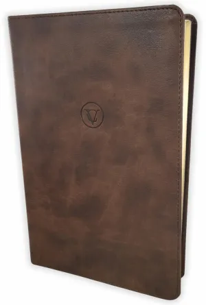 BIBLIA RVR60 ESTUDIO CÉSAR VIDAL IMIT PIEL MARRÓN