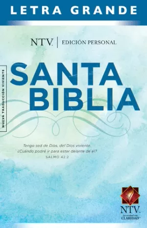 BIBLIA NTV L GRANDE PERSONAL TAPA DURA