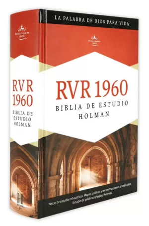 BIBLIA RVR60 ESTUDIO HOLMAN TAPA DURA