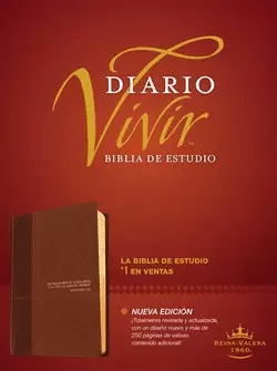 BIBLIA RVR60 ESTUDIO DIARIO VIVIR IMIT PIEL MARRÓN ÍNDICE N ED