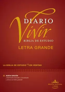 BIBLIA RVR60 ESTUDIO DIARIO VIVIR L GRANDE TAPA DURA