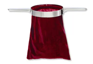 BOLSA PARA OFRENDA ROJO TERCIOPELO DOS ASAS