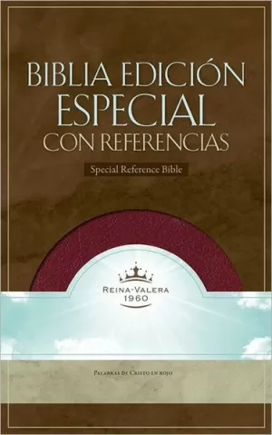 BIBLIA RVR60 EDIC ESPECIAL REF PIEL FABRICADA ROJIZO ÍNDICE