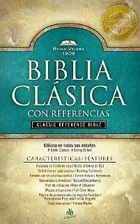 BIBLIA RV1909 CLÁSICA NEGRO TAPA DURA
