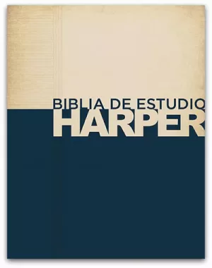 BIBLIA RVR60 ESTUDIO HARPER TAPA DURA ÍNDICE