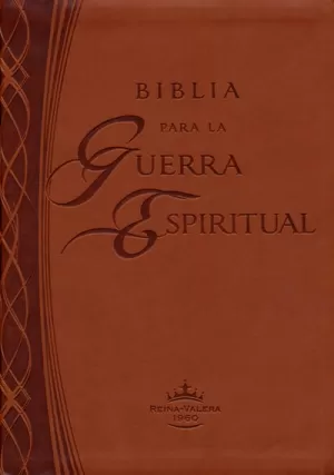 BIBLIA RVR60 PARA LA GUERRA ESPIRITUAL MARRÓN