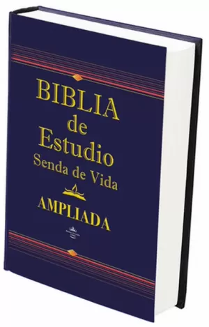 BIBLIA RVR60 ESTUDIO SENDA DE VIDA AMPLIADA TAPA DURA