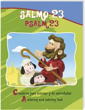 SALMO 23 BILINGÜE LIBRO DE COLOREAR