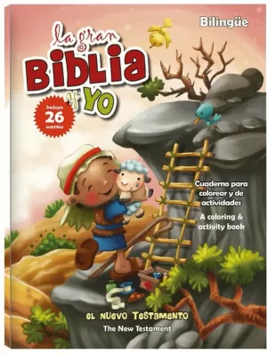 GRAN BIBLIA Y YO NT LIBRO COLOREAR BILINGÜE