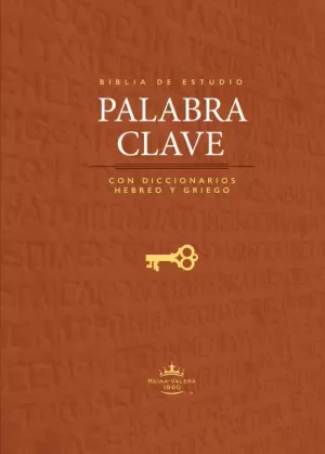 BIBLIA RVR60 ESTUDIO PALABRA CLAVE TAPA DURA