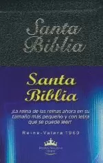 BIBLIA RVR60 IMIT PIEL AZUL BOLSILLO