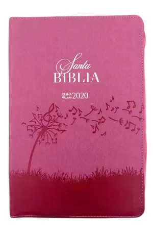 BIBLIA RVR2020 075 L GRANDE ROSA DIENTE DE LEÓN CREMALLERA