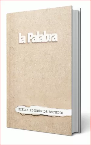BIBLIA LA PALABRA DE ESTUDIO TAPA DURA