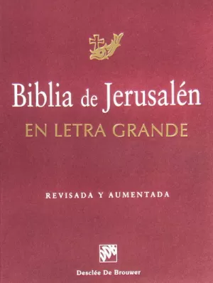 BIBLIA DE JERUSALÉN 3ª ED LG TAPA DURA ÍNDICE