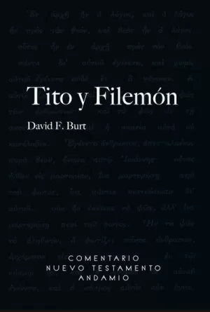 COMENTARIO NT TITO Y FILEMÓN ANDAMIO