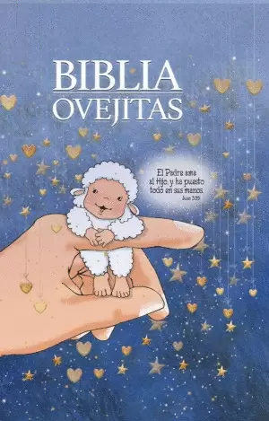 BIBLIA NVI OVEJITAS AZUL TAPA DURA