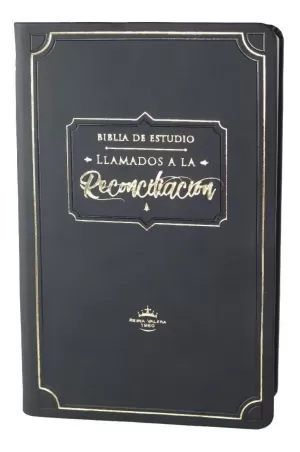 BIBLIA RVR60 ESTUDIO RECONCILIACIÓN NEGRO ÍNDICE