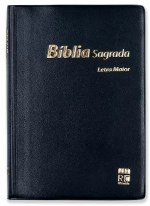 BIBLIA SAGRADA FB LETRA MAIOR CAPA VINIL PRETA PORTUGUÉS